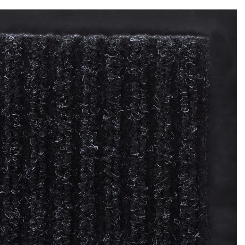 Black PVC Door Mat 35" x 59" 241266 - nybusiness