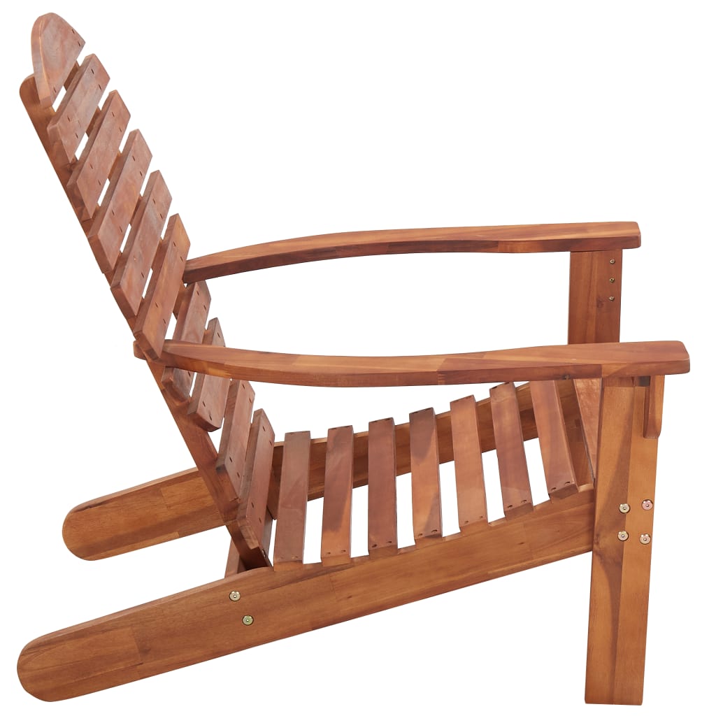 vidaXL Adirondack Chair Solid Acacia Wood 46321