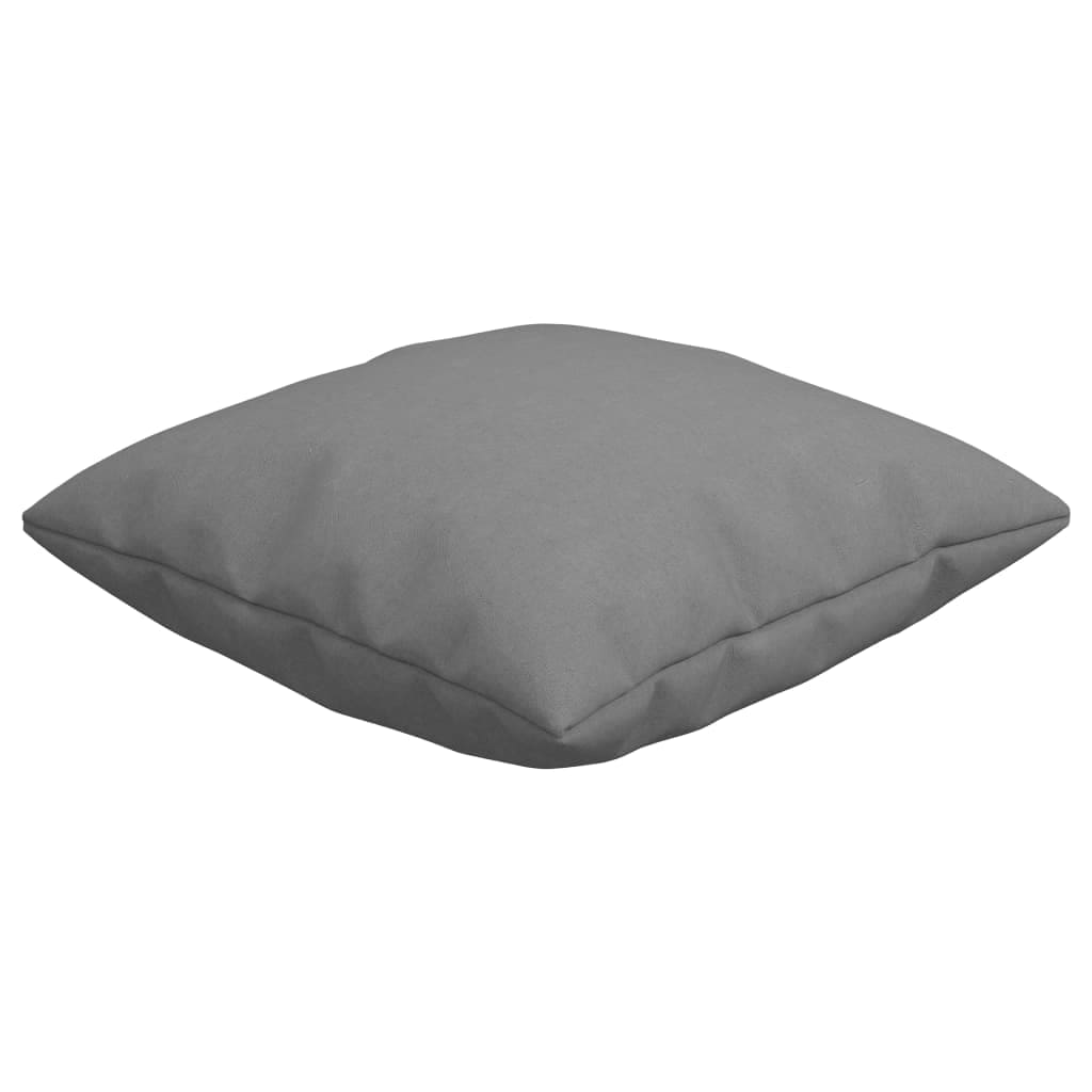 vidaXL Throw Pillows 4 pcs Gray 23.6"x23.6" Fabric 314354
