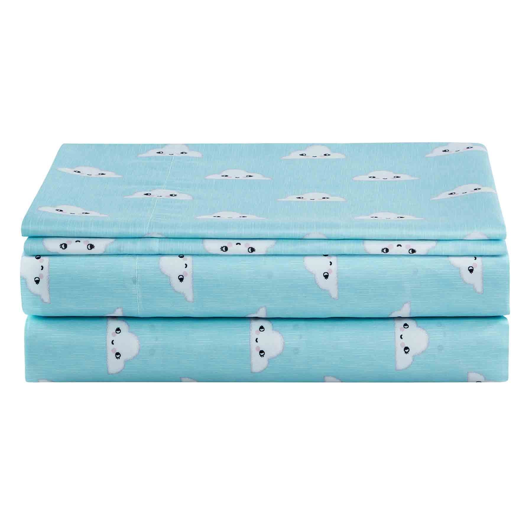 Curious Clouds Sheet Set, Twin - nybusiness