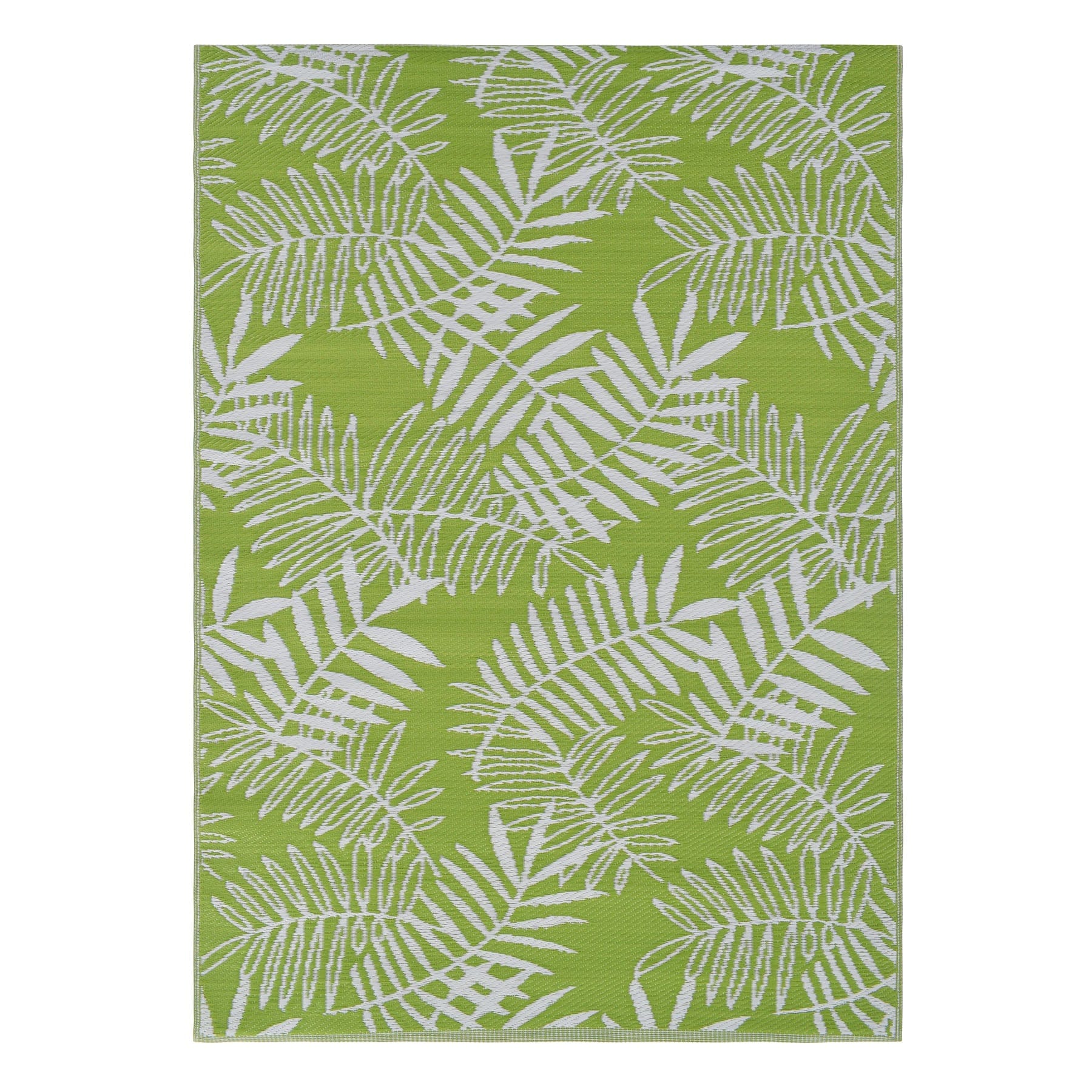 Green Palm Area Rug, 5x7 - nybusiness